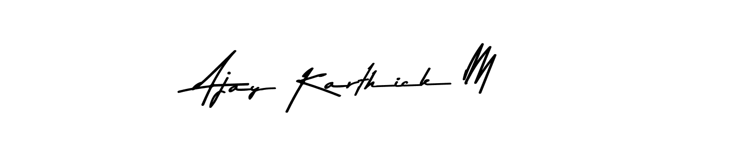 Once you've used our free online signature maker to create your best signature Asem Kandis PERSONAL USE style, it's time to enjoy all of the benefits that Ajay Karthick M name signing documents. Ajay Karthick M signature style 9 images and pictures png