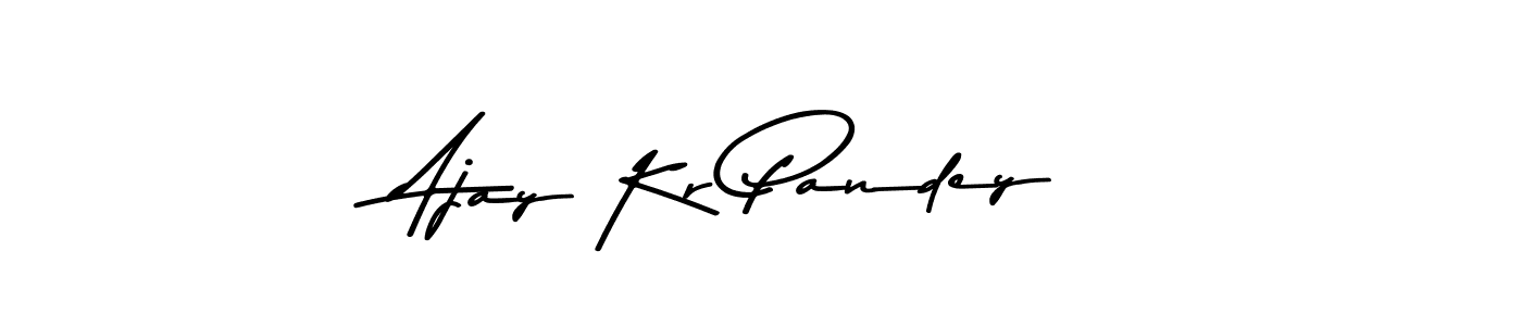 Also You can easily find your signature by using the search form. We will create Ajay Kr Pandey name handwritten signature images for you free of cost using Asem Kandis PERSONAL USE sign style. Ajay Kr Pandey signature style 9 images and pictures png