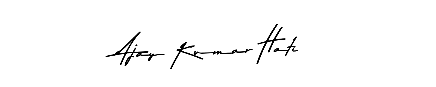 Design your own signature with our free online signature maker. With this signature software, you can create a handwritten (Asem Kandis PERSONAL USE) signature for name Ajay Kumar Hati. Ajay Kumar Hati signature style 9 images and pictures png