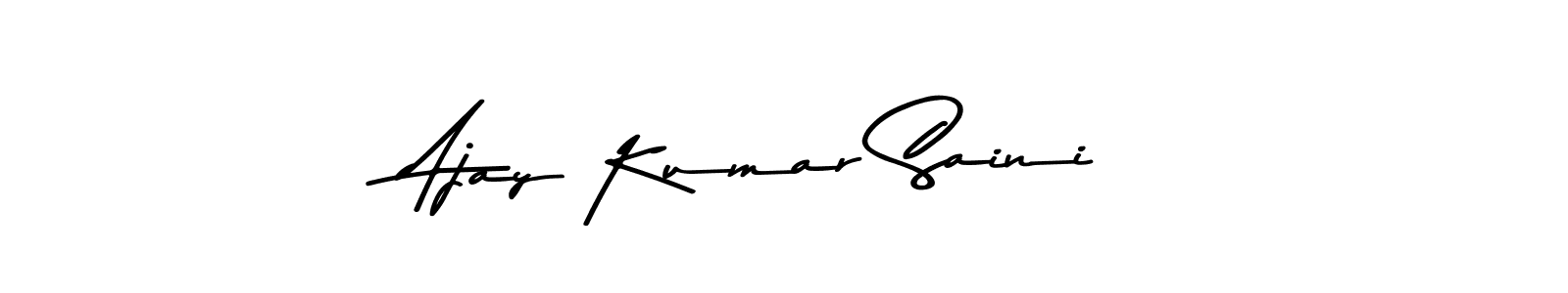 You can use this online signature creator to create a handwritten signature for the name Ajay Kumar Saini. This is the best online autograph maker. Ajay Kumar Saini signature style 9 images and pictures png