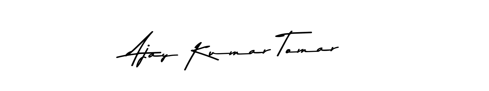 Asem Kandis PERSONAL USE is a professional signature style that is perfect for those who want to add a touch of class to their signature. It is also a great choice for those who want to make their signature more unique. Get Ajay Kumar Tomar name to fancy signature for free. Ajay Kumar Tomar signature style 9 images and pictures png