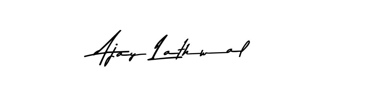 Also You can easily find your signature by using the search form. We will create Ajay Lathwal name handwritten signature images for you free of cost using Asem Kandis PERSONAL USE sign style. Ajay Lathwal signature style 9 images and pictures png