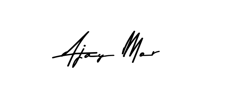 Make a beautiful signature design for name Ajay Mor. With this signature (Asem Kandis PERSONAL USE) style, you can create a handwritten signature for free. Ajay Mor signature style 9 images and pictures png