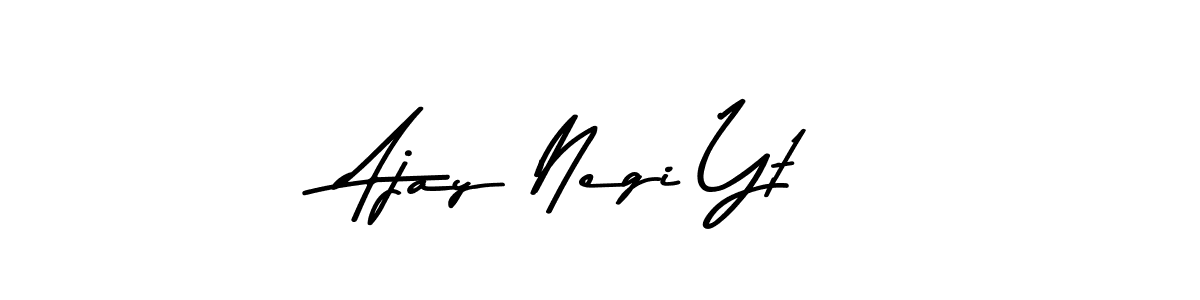 Similarly Asem Kandis PERSONAL USE is the best handwritten signature design. Signature creator online .You can use it as an online autograph creator for name Ajay Negi Yt. Ajay Negi Yt signature style 9 images and pictures png