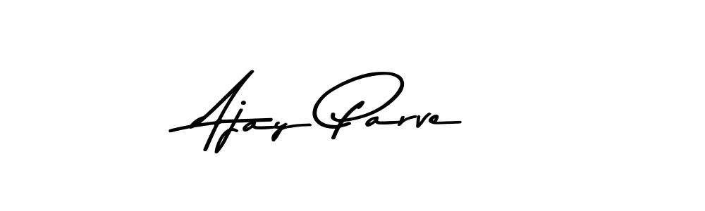 Also You can easily find your signature by using the search form. We will create Ajay Parve name handwritten signature images for you free of cost using Asem Kandis PERSONAL USE sign style. Ajay Parve signature style 9 images and pictures png