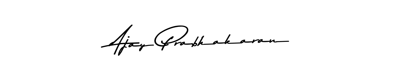 Ajay Prabhakaran stylish signature style. Best Handwritten Sign (Asem Kandis PERSONAL USE) for my name. Handwritten Signature Collection Ideas for my name Ajay Prabhakaran. Ajay Prabhakaran signature style 9 images and pictures png