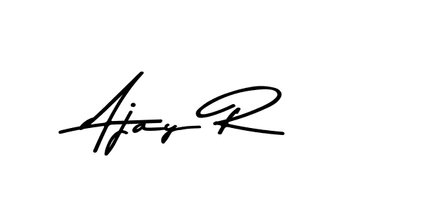 You can use this online signature creator to create a handwritten signature for the name Ajay R. This is the best online autograph maker. Ajay R signature style 9 images and pictures png