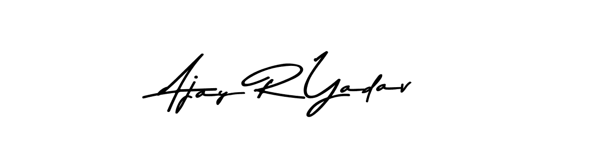 Design your own signature with our free online signature maker. With this signature software, you can create a handwritten (Asem Kandis PERSONAL USE) signature for name Ajay R Yadav. Ajay R Yadav signature style 9 images and pictures png