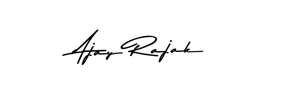 Design your own signature with our free online signature maker. With this signature software, you can create a handwritten (Asem Kandis PERSONAL USE) signature for name Ajay Rajak. Ajay Rajak signature style 9 images and pictures png