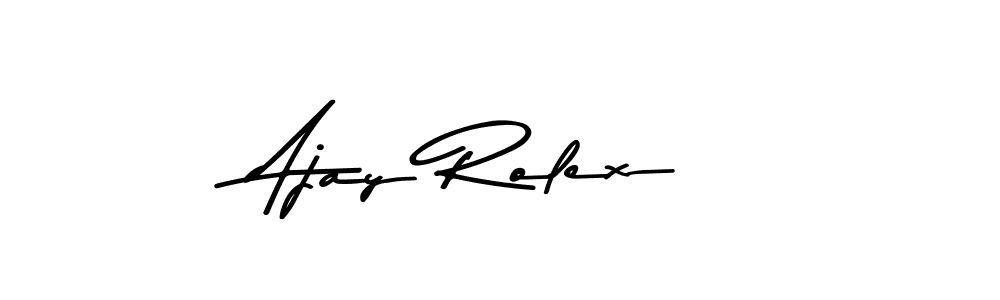 Use a signature maker to create a handwritten signature online. With this signature software, you can design (Asem Kandis PERSONAL USE) your own signature for name Ajay Rolex. Ajay Rolex signature style 9 images and pictures png