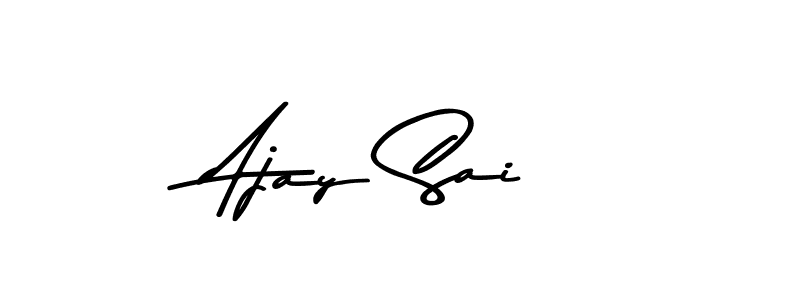 Use a signature maker to create a handwritten signature online. With this signature software, you can design (Asem Kandis PERSONAL USE) your own signature for name Ajay Sai. Ajay Sai signature style 9 images and pictures png