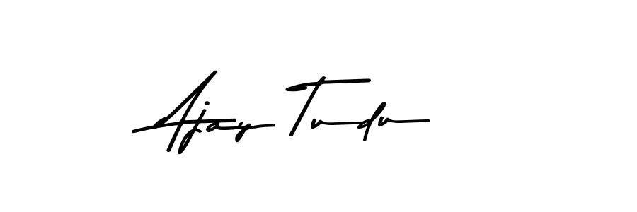 Also You can easily find your signature by using the search form. We will create Ajay Tudu name handwritten signature images for you free of cost using Asem Kandis PERSONAL USE sign style. Ajay Tudu signature style 9 images and pictures png
