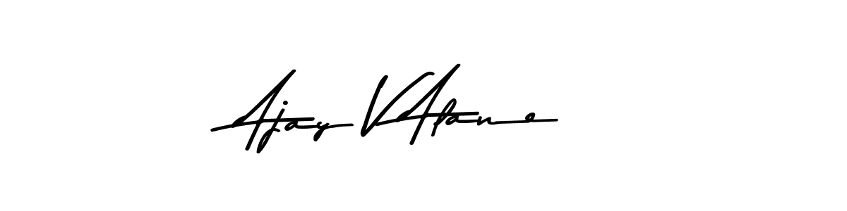 Also we have Ajay V Alane name is the best signature style. Create professional handwritten signature collection using Asem Kandis PERSONAL USE autograph style. Ajay V Alane signature style 9 images and pictures png