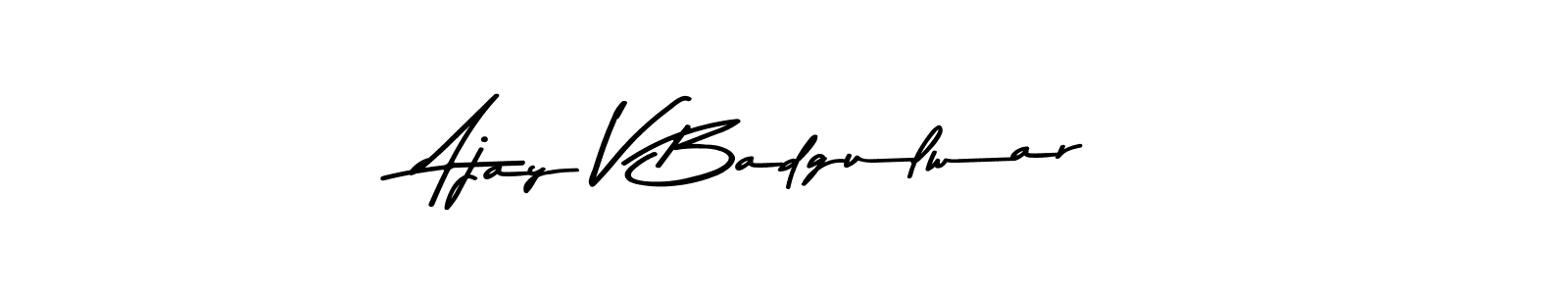 You should practise on your own different ways (Asem Kandis PERSONAL USE) to write your name (Ajay V Badgulwar) in signature. don't let someone else do it for you. Ajay V Badgulwar signature style 9 images and pictures png