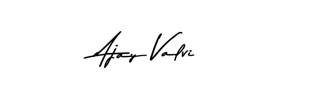 Here are the top 10 professional signature styles for the name Ajay Valvi. These are the best autograph styles you can use for your name. Ajay Valvi signature style 9 images and pictures png