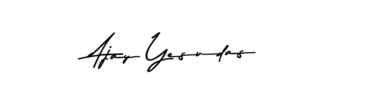 if you are searching for the best signature style for your name Ajay Yesudas. so please give up your signature search. here we have designed multiple signature styles  using Asem Kandis PERSONAL USE. Ajay Yesudas signature style 9 images and pictures png