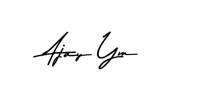 It looks lik you need a new signature style for name Ajay Ym. Design unique handwritten (Asem Kandis PERSONAL USE) signature with our free signature maker in just a few clicks. Ajay Ym signature style 9 images and pictures png