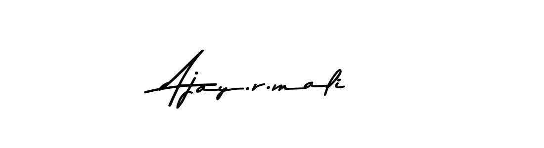 You should practise on your own different ways (Asem Kandis PERSONAL USE) to write your name (Ajay.r.mali) in signature. don't let someone else do it for you. Ajay.r.mali signature style 9 images and pictures png