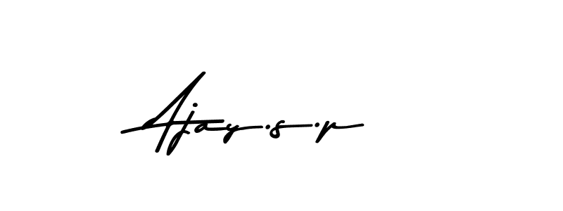 Also You can easily find your signature by using the search form. We will create Ajay.s.p name handwritten signature images for you free of cost using Asem Kandis PERSONAL USE sign style. Ajay.s.p signature style 9 images and pictures png