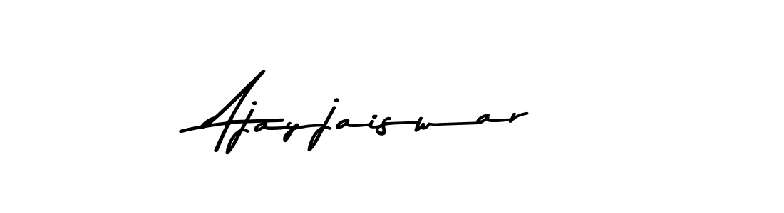 Also You can easily find your signature by using the search form. We will create Ajayjaiswar name handwritten signature images for you free of cost using Asem Kandis PERSONAL USE sign style. Ajayjaiswar signature style 9 images and pictures png