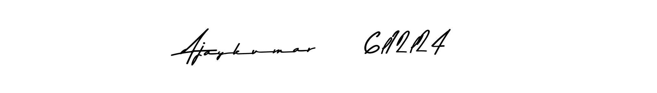 Here are the top 10 professional signature styles for the name Ajaykumar     6l12l24. These are the best autograph styles you can use for your name. Ajaykumar     6l12l24 signature style 9 images and pictures png