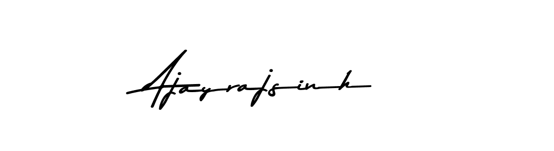 Create a beautiful signature design for name Ajayrajsinh. With this signature (Asem Kandis PERSONAL USE) fonts, you can make a handwritten signature for free. Ajayrajsinh signature style 9 images and pictures png