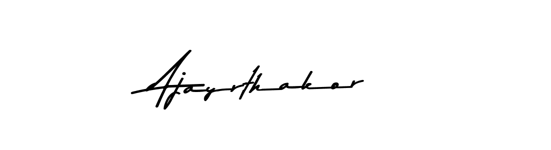 Make a beautiful signature design for name Ajayrthakor. Use this online signature maker to create a handwritten signature for free. Ajayrthakor signature style 9 images and pictures png