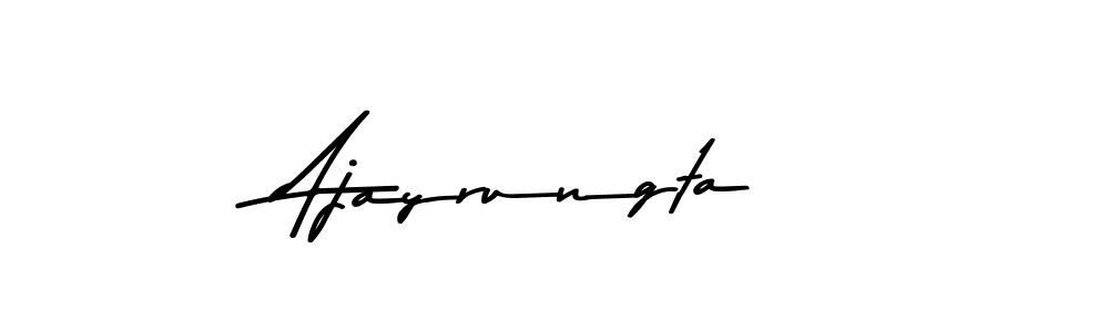 Make a short Ajayrungta signature style. Manage your documents anywhere anytime using Asem Kandis PERSONAL USE. Create and add eSignatures, submit forms, share and send files easily. Ajayrungta signature style 9 images and pictures png