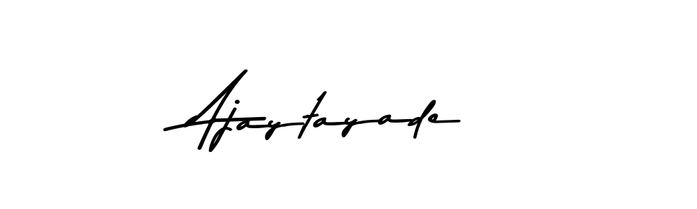 Asem Kandis PERSONAL USE is a professional signature style that is perfect for those who want to add a touch of class to their signature. It is also a great choice for those who want to make their signature more unique. Get Ajaytayade name to fancy signature for free. Ajaytayade signature style 9 images and pictures png