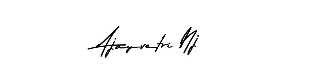 Design your own signature with our free online signature maker. With this signature software, you can create a handwritten (Asem Kandis PERSONAL USE) signature for name Ajayvetri Nj. Ajayvetri Nj signature style 9 images and pictures png