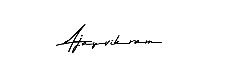 Ajayvikram stylish signature style. Best Handwritten Sign (Asem Kandis PERSONAL USE) for my name. Handwritten Signature Collection Ideas for my name Ajayvikram. Ajayvikram signature style 9 images and pictures png