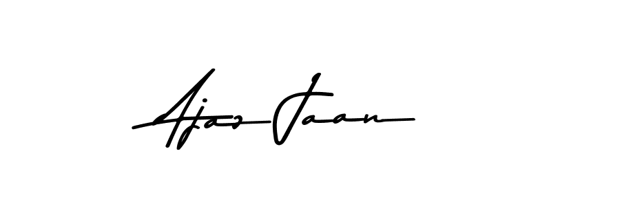 Use a signature maker to create a handwritten signature online. With this signature software, you can design (Asem Kandis PERSONAL USE) your own signature for name Ajaz Jaan. Ajaz Jaan signature style 9 images and pictures png