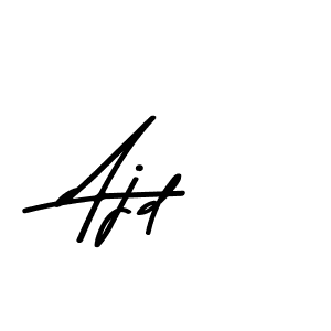 Make a beautiful signature design for name Ajd. With this signature (Asem Kandis PERSONAL USE) style, you can create a handwritten signature for free. Ajd signature style 9 images and pictures png