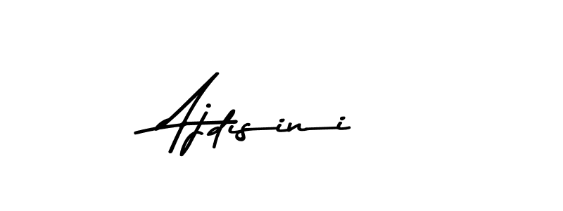 if you are searching for the best signature style for your name Ajdisini. so please give up your signature search. here we have designed multiple signature styles  using Asem Kandis PERSONAL USE. Ajdisini signature style 9 images and pictures png