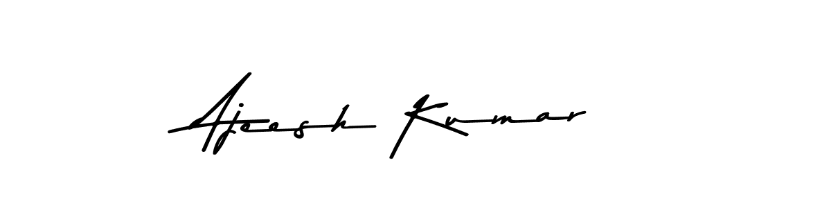 Make a short Ajeesh Kumar signature style. Manage your documents anywhere anytime using Asem Kandis PERSONAL USE. Create and add eSignatures, submit forms, share and send files easily. Ajeesh Kumar signature style 9 images and pictures png