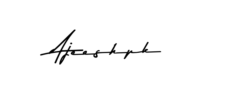 You can use this online signature creator to create a handwritten signature for the name Ajeeshpk. This is the best online autograph maker. Ajeeshpk signature style 9 images and pictures png