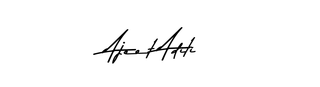 if you are searching for the best signature style for your name Ajeet Aditi. so please give up your signature search. here we have designed multiple signature styles  using Asem Kandis PERSONAL USE. Ajeet Aditi signature style 9 images and pictures png