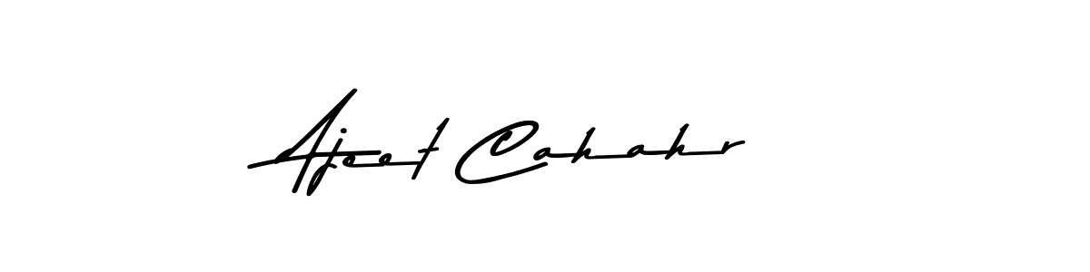 You should practise on your own different ways (Asem Kandis PERSONAL USE) to write your name (Ajeet Cahahr) in signature. don't let someone else do it for you. Ajeet Cahahr signature style 9 images and pictures png