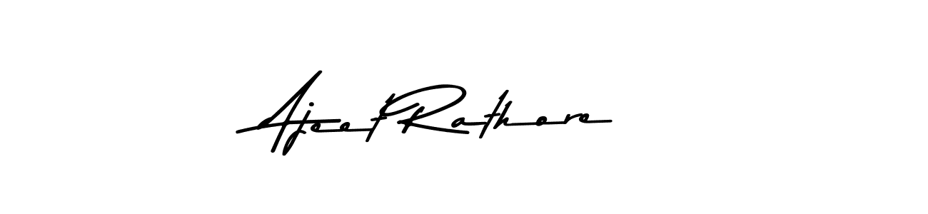 How to make Ajeet Rathore signature? Asem Kandis PERSONAL USE is a professional autograph style. Create handwritten signature for Ajeet Rathore name. Ajeet Rathore signature style 9 images and pictures png