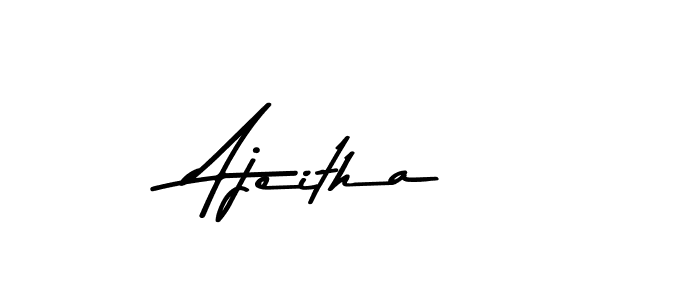 You should practise on your own different ways (Asem Kandis PERSONAL USE) to write your name (Ajeitha) in signature. don't let someone else do it for you. Ajeitha signature style 9 images and pictures png