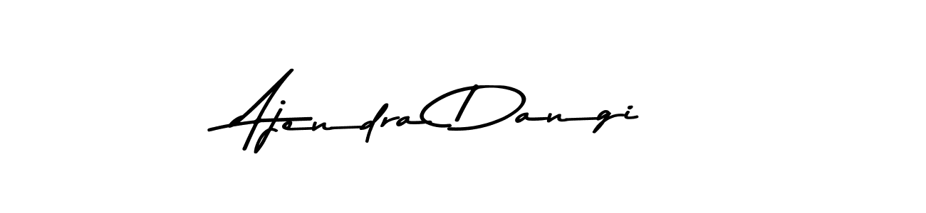 This is the best signature style for the Ajendra Dangi name. Also you like these signature font (Asem Kandis PERSONAL USE). Mix name signature. Ajendra Dangi signature style 9 images and pictures png