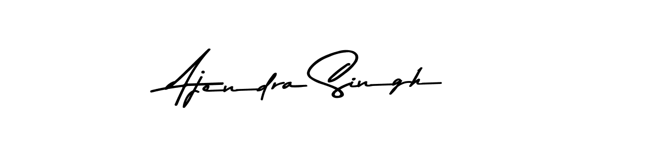 Use a signature maker to create a handwritten signature online. With this signature software, you can design (Asem Kandis PERSONAL USE) your own signature for name Ajendra Singh. Ajendra Singh signature style 9 images and pictures png