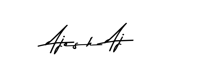 Also You can easily find your signature by using the search form. We will create Ajesh Aj name handwritten signature images for you free of cost using Asem Kandis PERSONAL USE sign style. Ajesh Aj signature style 9 images and pictures png