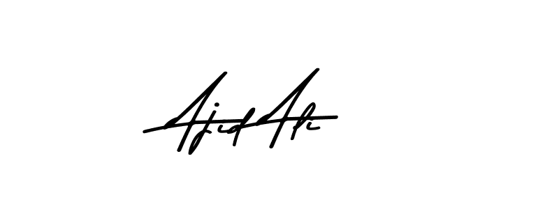 Here are the top 10 professional signature styles for the name Ajid Ali. These are the best autograph styles you can use for your name. Ajid Ali signature style 9 images and pictures png