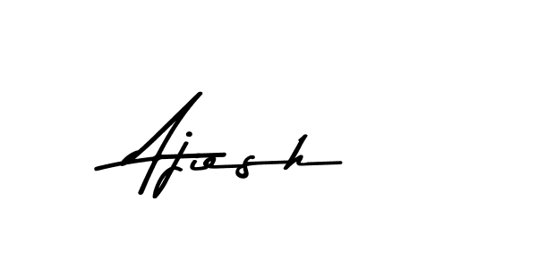 How to make Ajiesh signature? Asem Kandis PERSONAL USE is a professional autograph style. Create handwritten signature for Ajiesh name. Ajiesh signature style 9 images and pictures png