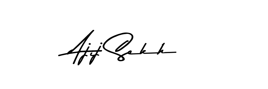 Asem Kandis PERSONAL USE is a professional signature style that is perfect for those who want to add a touch of class to their signature. It is also a great choice for those who want to make their signature more unique. Get Ajij Sekh name to fancy signature for free. Ajij Sekh signature style 9 images and pictures png