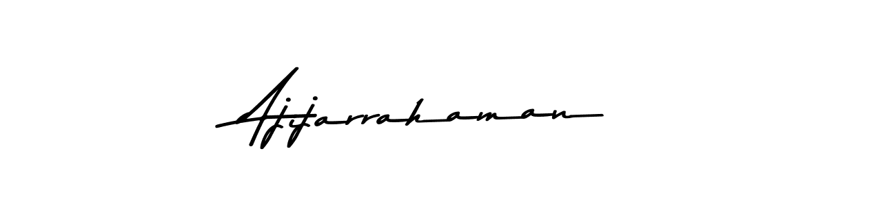 Create a beautiful signature design for name Ajijarrahaman. With this signature (Asem Kandis PERSONAL USE) fonts, you can make a handwritten signature for free. Ajijarrahaman signature style 9 images and pictures png