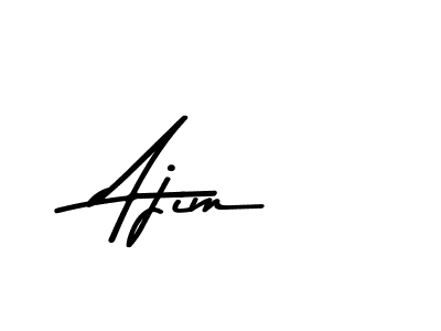 How to make Ajim name signature. Use Asem Kandis PERSONAL USE style for creating short signs online. This is the latest handwritten sign. Ajim signature style 9 images and pictures png