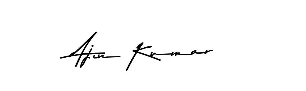 You should practise on your own different ways (Asem Kandis PERSONAL USE) to write your name (Ajin Kumar) in signature. don't let someone else do it for you. Ajin Kumar signature style 9 images and pictures png