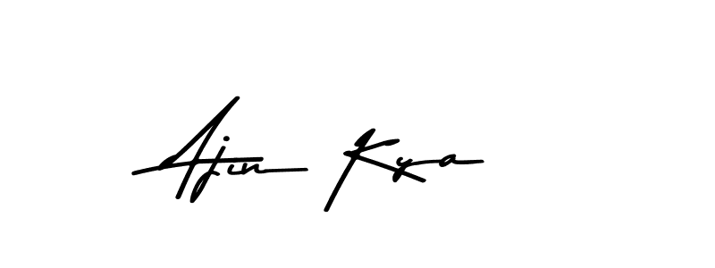 It looks lik you need a new signature style for name Ajin Kya. Design unique handwritten (Asem Kandis PERSONAL USE) signature with our free signature maker in just a few clicks. Ajin Kya signature style 9 images and pictures png